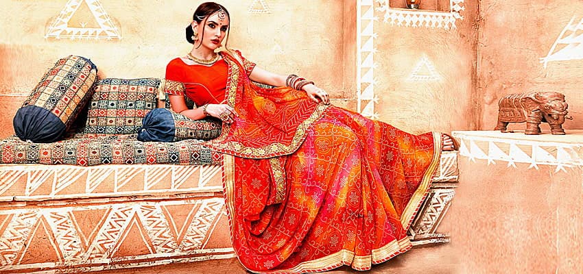 Индийское сари - неподвластная времени одежда