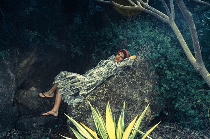 Этническое платье миди