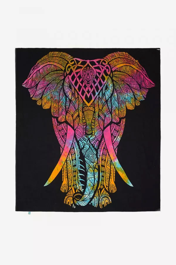 Этнические покрывалат с орнаментом из Индии