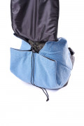 Сумка голубая Орлон