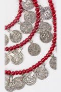 Бусы с монетами Искушение серебром