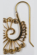 Серьги латунные Синдарам