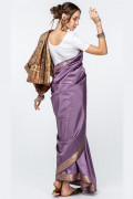 Сари лиловое Аравинда