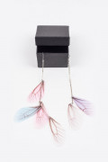 Висячие серьги Крылья феи