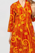 Оранжевое платье Мирах