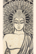 Покрывало Спокойствие Будды