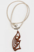 Бохо украшение на шею Галезия