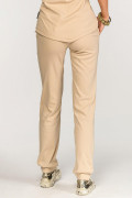 Прямые бежевые штаны Секвойя