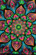 Плед флисовый Mandala