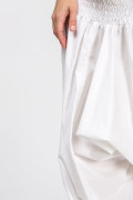 Белые свободные штаны «Пиерис»