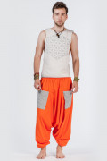 Оранжевые шаровары Перс