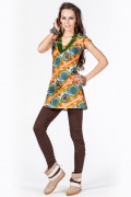 Платье-туника Парад планет