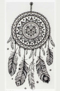 Флеш тату Ловец снов