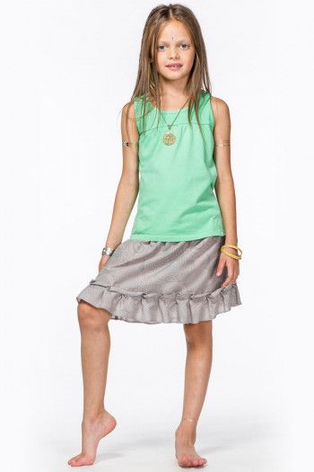 Короткий сарафанчик Дюймовочка