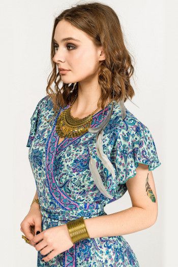 Утепленная асимметричная юбка