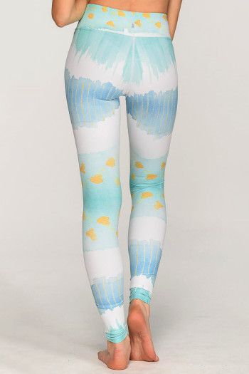 Леггинсы Золото океана