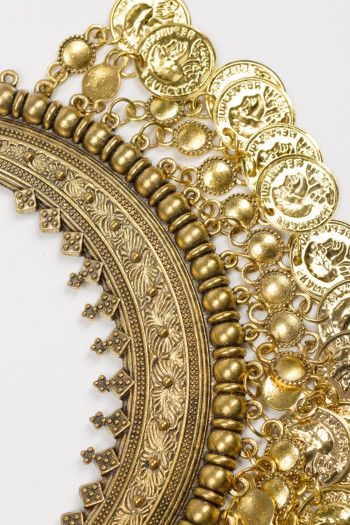 Золотистое восточное колье Бэйкер