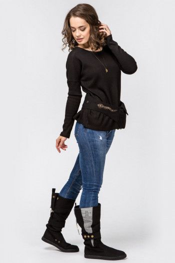 Кулон на шею Золотой лист