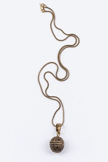 Кулон на шею Сфера огня