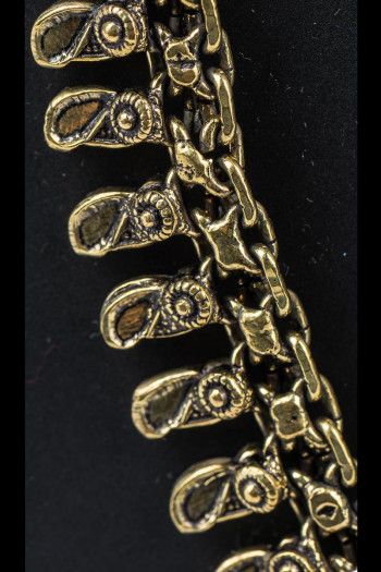 Золотистое колье Стрелы любви