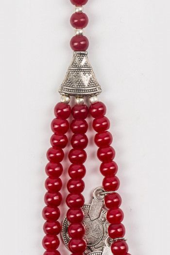 Бусы с монетами Искушение серебром