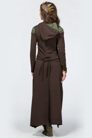 Длинное платье Торнадо