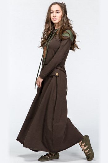 Длинное платье Торнадо