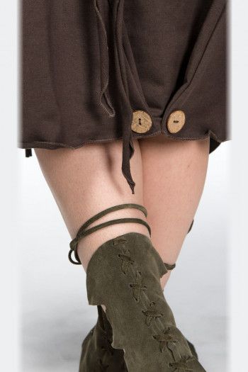 Платье с капюшоном Тамплиер