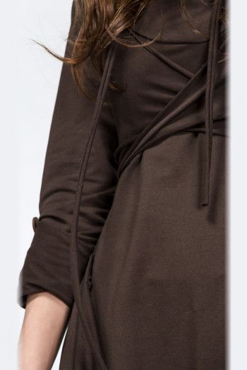 Платье с капюшоном Тамплиер