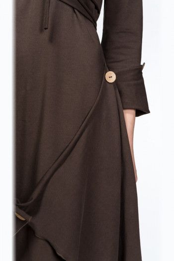 Платье с капюшоном Тамплиер