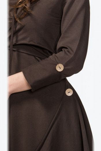 Платье с капюшоном Тамплиер