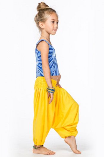Шаровары жёлтые детские Пуэрто