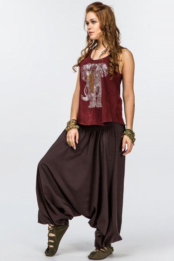 Однотонные шаровары Притяжение