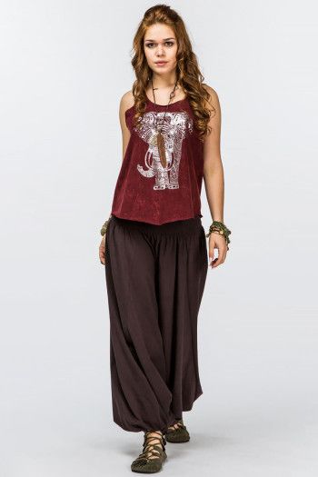 Однотонные шаровары Притяжение