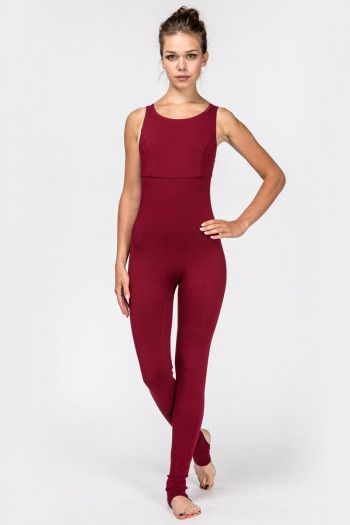 Комбинезон бордовый Актинидия
