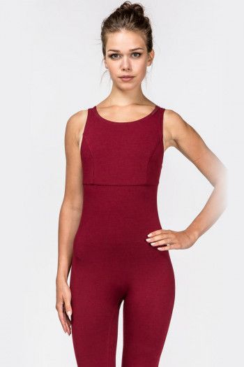 Комбинезон бордовый Актинидия