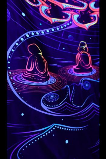 Настенное полотно со светящимся принтом «The Dream»