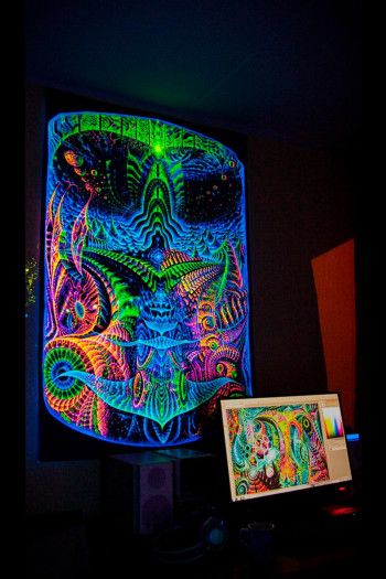 Психоделический гобелен «Searching Myself»