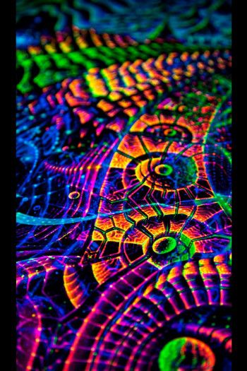 Психоделический гобелен «Searching Myself»