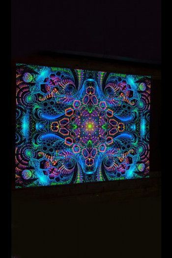 Настенный фрактальный фон «Rising Energy»