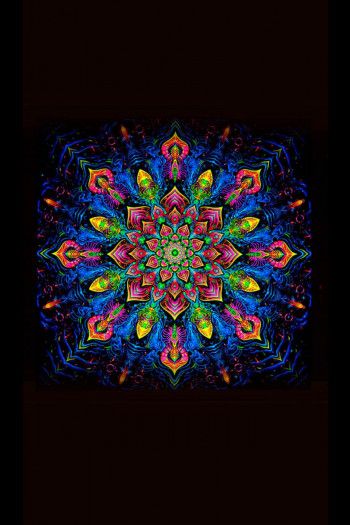 Авторское полотно мандала «Impressive Awakening»