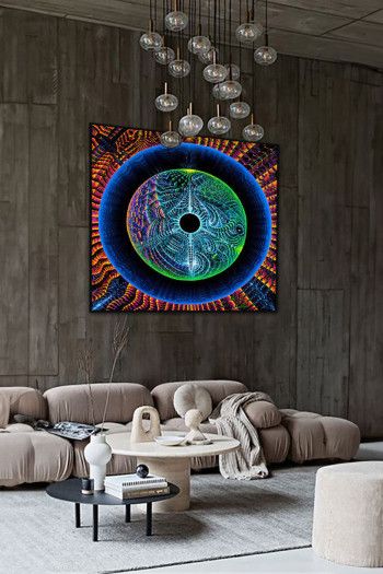 Настенное флюрное полотно «Dancing Koan»