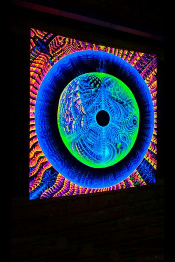 Настенное флюрное полотно «Dancing Koan»