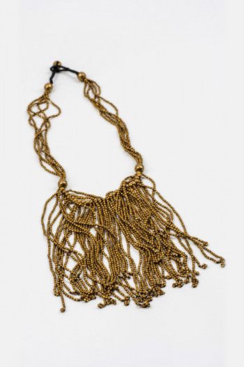 Дизайнерское массивное колье Амарант