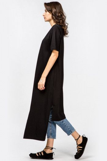 Двусторонняя накидка черная Нерина