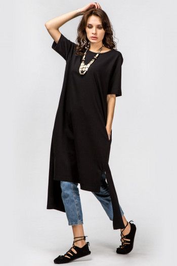 Двусторонняя накидка черная Нерина