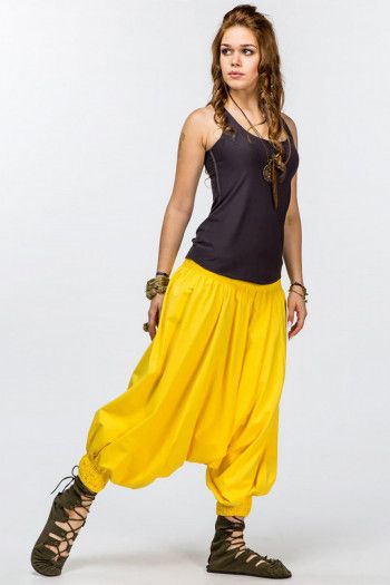 Короткие жёлтые афгани Солнце