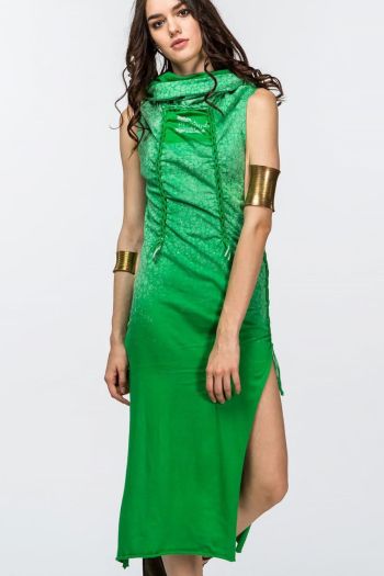 Платье с капюшоном Тара