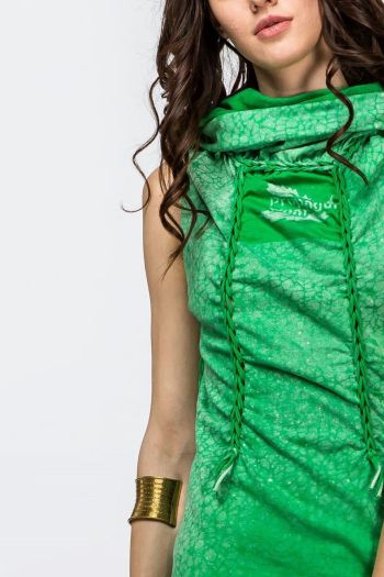 Платье с капюшоном Тара