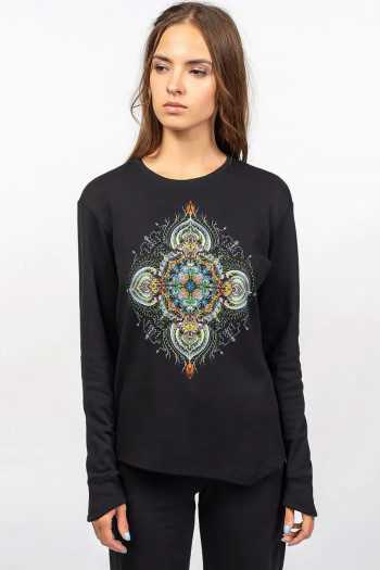 Серьги полумесяц Белый курган